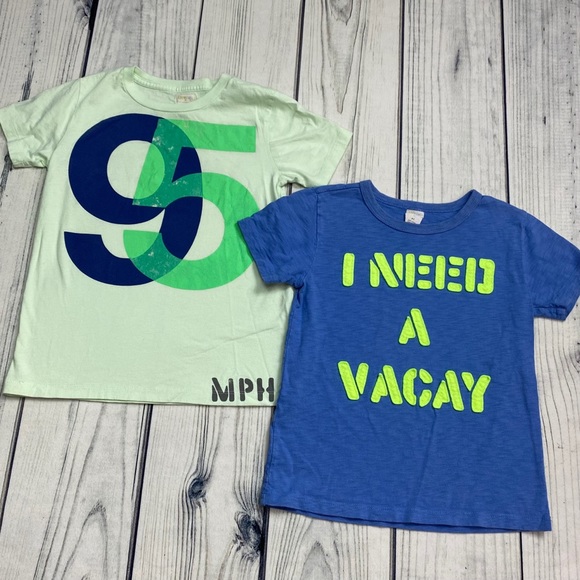 Crewcuts Other - 2 Boys Crewcuts summer T-shirts